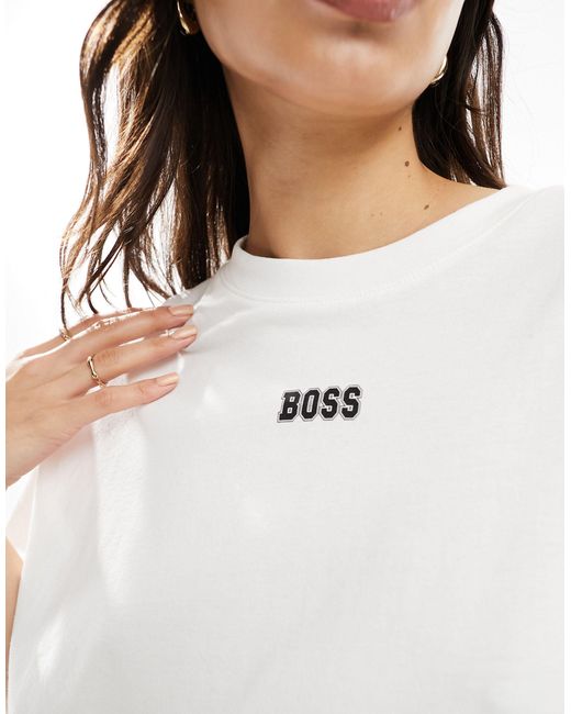 Boss White Boss Boyfriend T-shirt