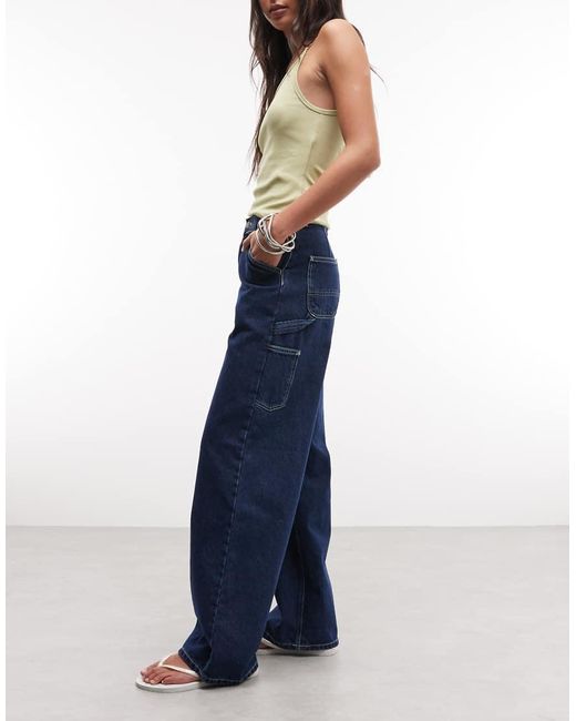 Carhartt Blue Jens Loose Fit Jeans