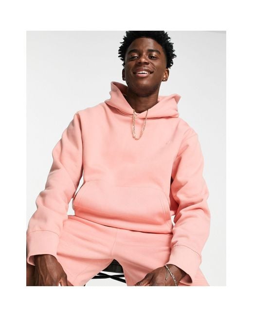 adidas Originals Adicolor Contempo Premium Hoodie in Pink for Men | Lyst