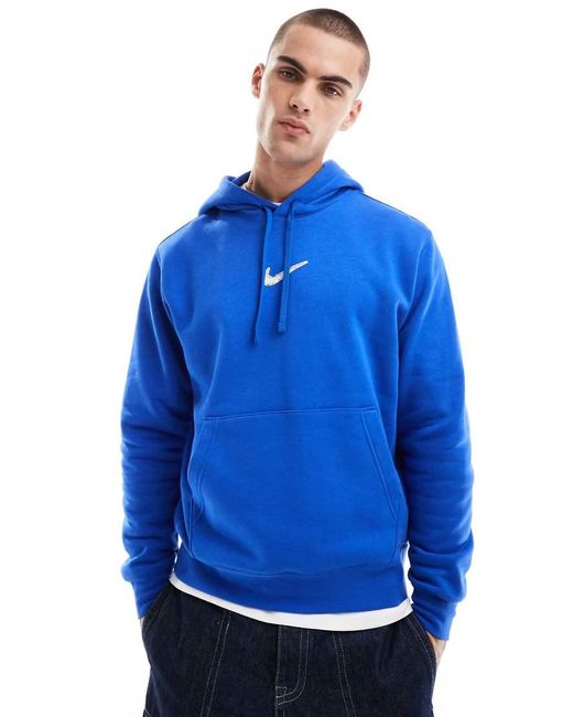 Nike Blue Space Graphic Hoodie for men