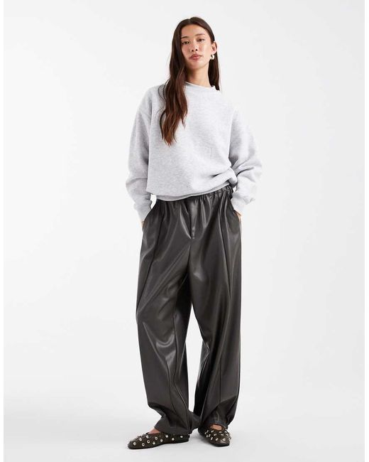Cotton On White Oversized Sweatshirt
