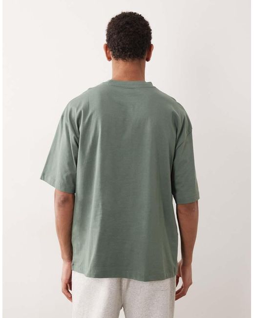 ASOS Green Essentials Oversized T-shirt for men