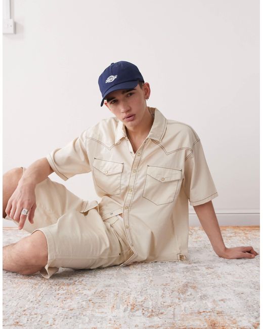 Dickies Natural River Ranch Work Shirt for men