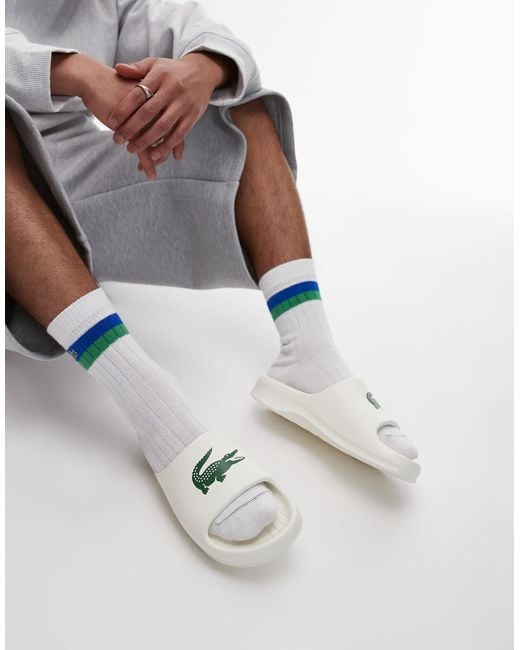 Lacoste – serve 2.0 – slider in Gray für Herren