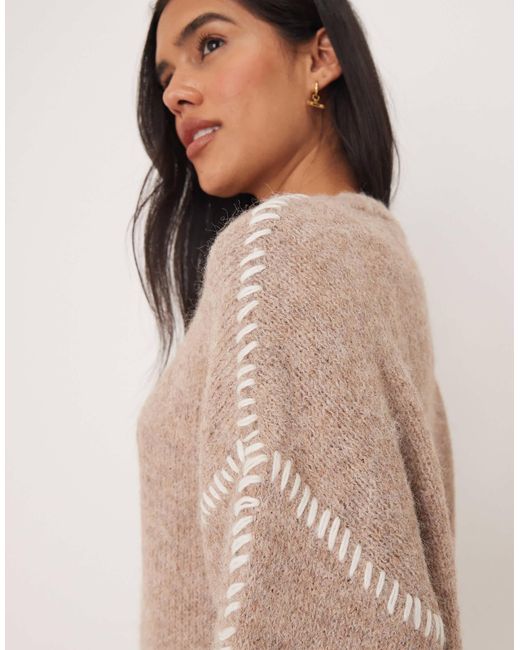 Jdy Natural – strickpullover