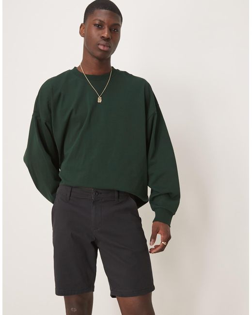 ASOS – chino-shorts in Green für Herren