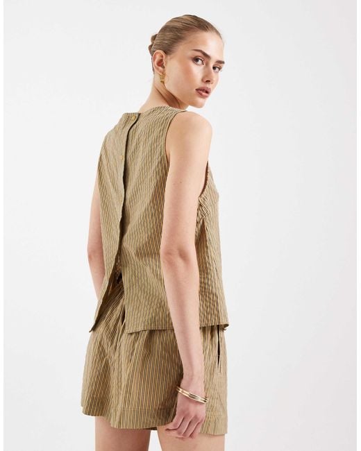 ASOS Natural Shell Top