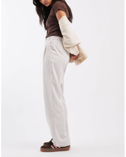 ASOS White Slim Leg Pants