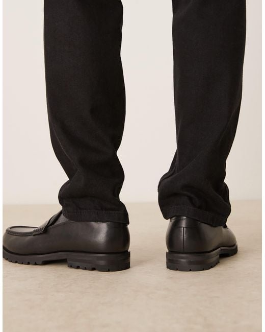 ASOS Black Loafers for men