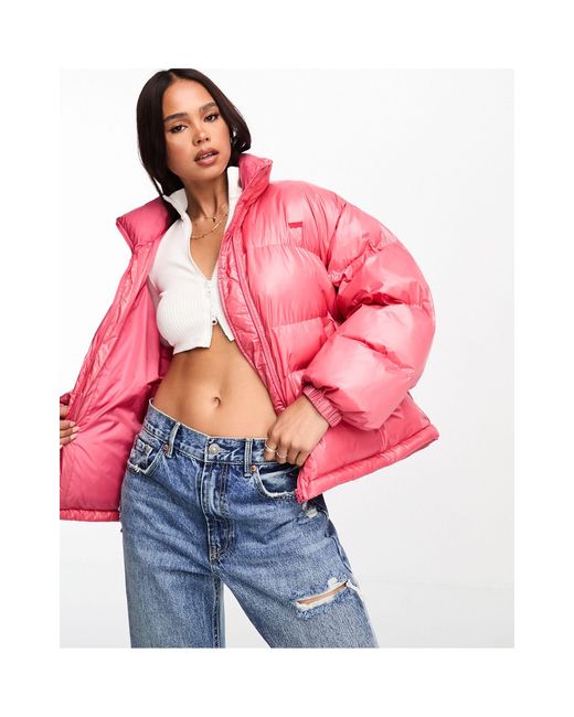 women's levi's puffer jacket