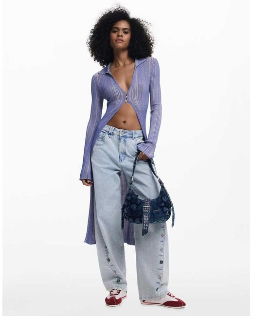 Desigual Blue Denim Bag