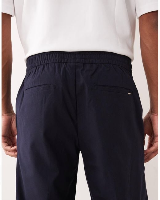 Jack & Jones Gray Drawstring Trousers for men
