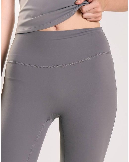 agon® Natural High Waist Cropped Leggings
