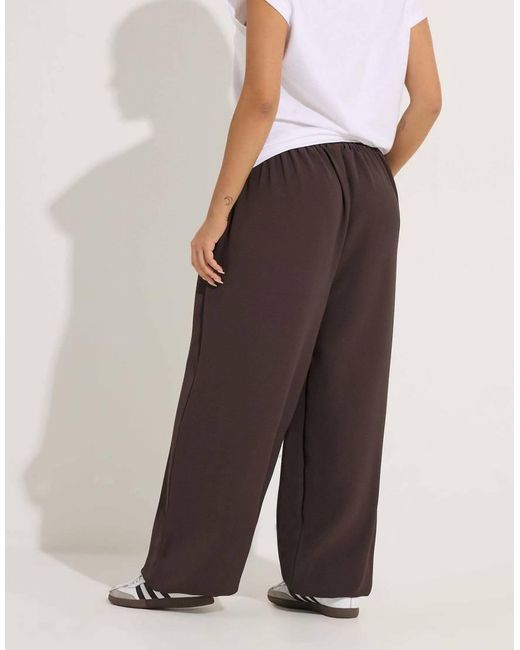 PixieGirl Brown Petite Balloon Trousers