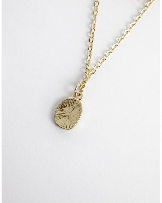 Pieces White Stack Necklace