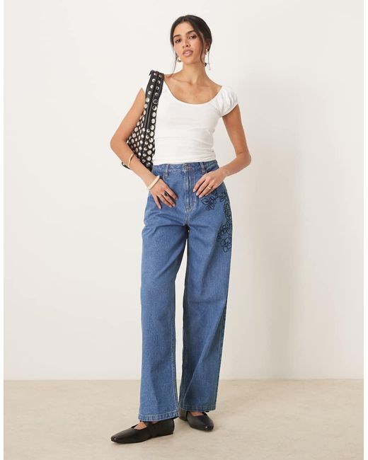 ASOS White Puff Sleeve Sun Top