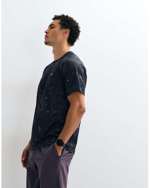 Jack & Jones Blue Sports Lightweight Mesh Training T-shirt for men