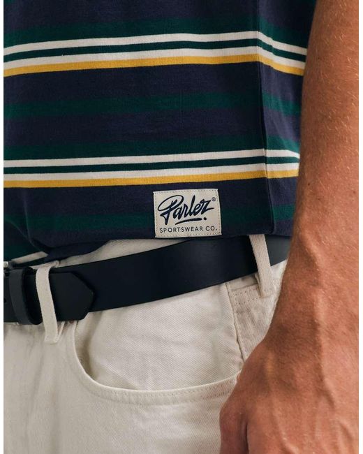 Parlez Blue Stripe T-shirt for men