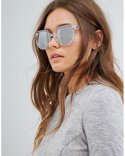 Quay clear hotsell frame sunglasses