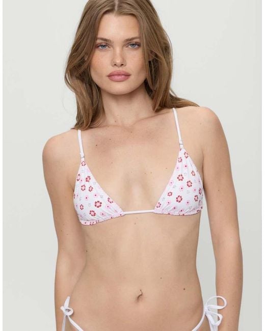 Frankie's Bikinis Multicolor Elena Reversible Bikini Top