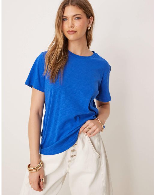 ASOS Blue – regular-fit-t-shirt