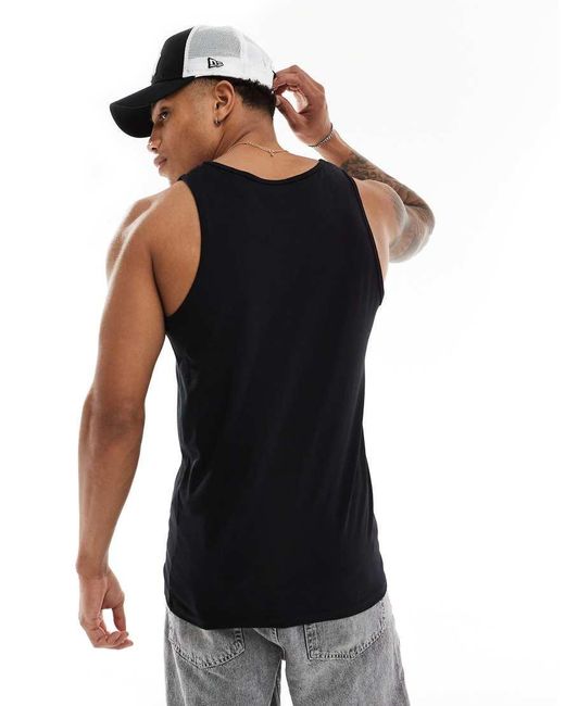 Jack & Jones Black 2 Pack Vest for men