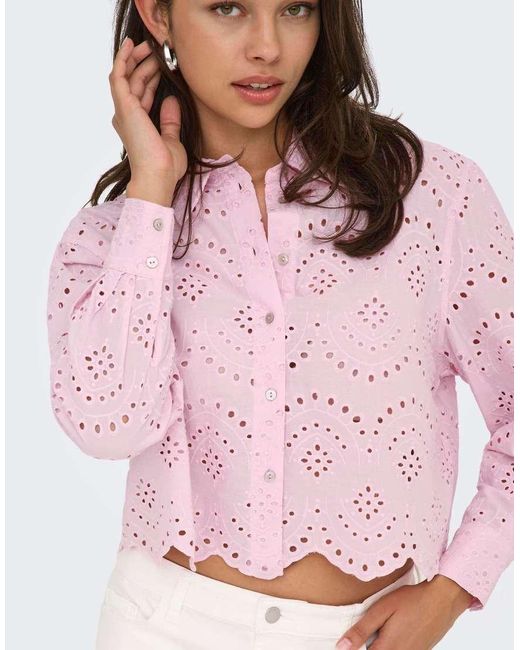 ONLY Pink Shirt