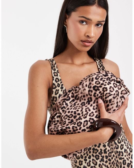 ASOS Brown Cloud Clutch