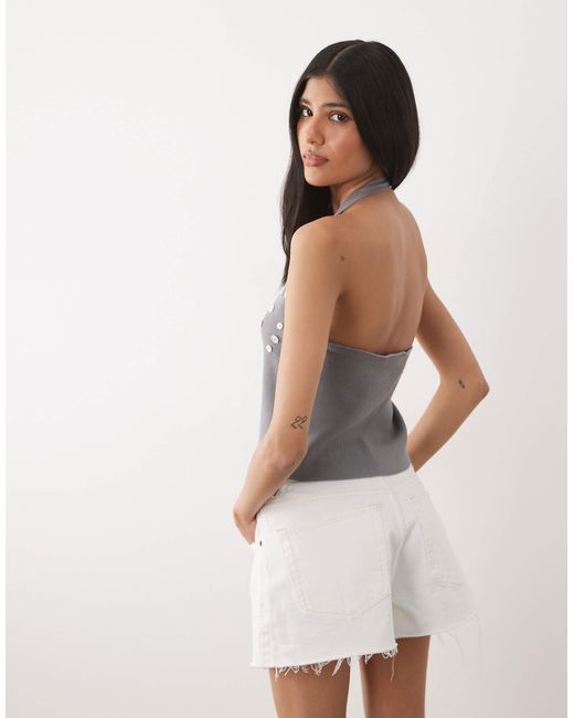 Débardeur d'ensemble orné Mango en coloris White