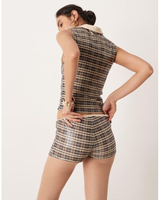 Motel Multicolor Serafim Low Rise Short