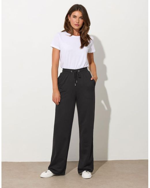 Long Tall Sally White 2 Pack Wide Leg Joggers