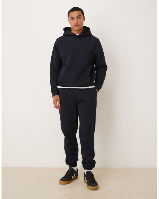 ASOS – oversize-kapuzenpullover in Blue für Herren