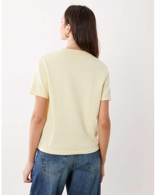 Mango Natural Knit T-shirt