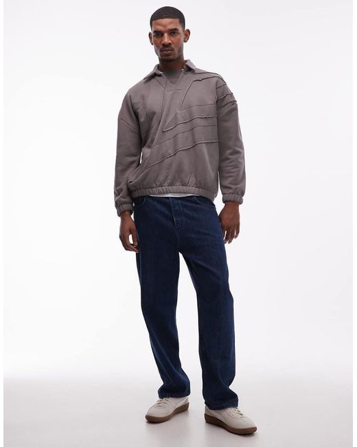 Umbro Gray Diamond Drill Sweatshirt for men