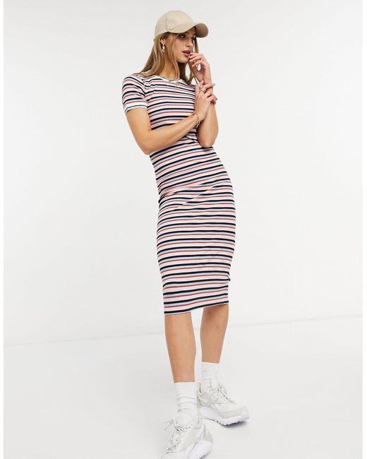 short sleeve jersey maxi dress
