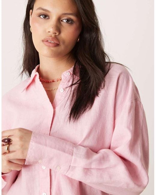 Camicia di Mango in Pink