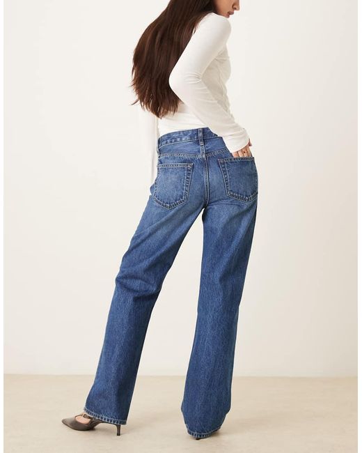 Calvin Klein Blue 90S Straight Leg Jeans