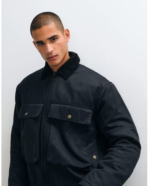 Veste utilitaire style barn e Weekday pour homme en coloris Blue