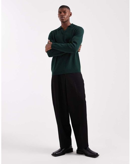 Polo Basic di ASOS in Green da Uomo