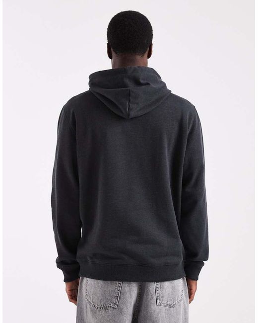 Tommy Hilfiger Blue Chest Flag Logo Hoodie for men