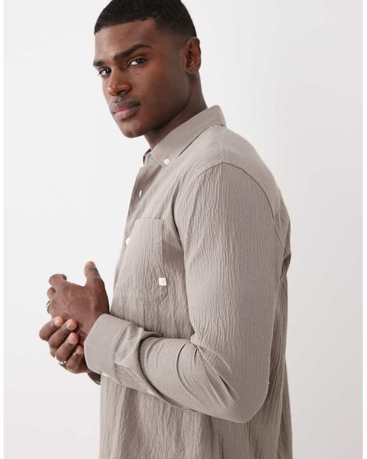 Stanford Farah de hombre de color Gray