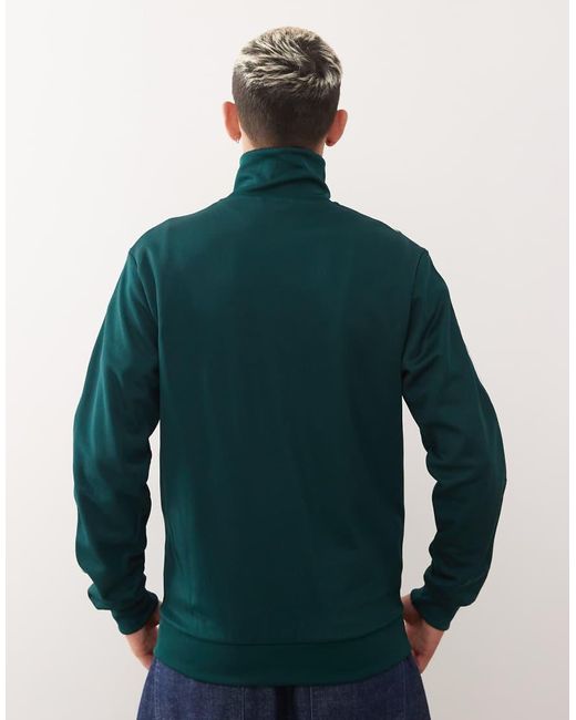Adidas Originals Green Classic Track Top for men
