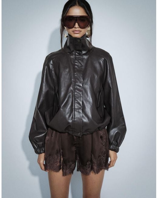 ASOS Brown Oversized Aviator