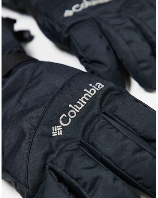 Columbia Blue Last Tracks Ii Ski Gloves