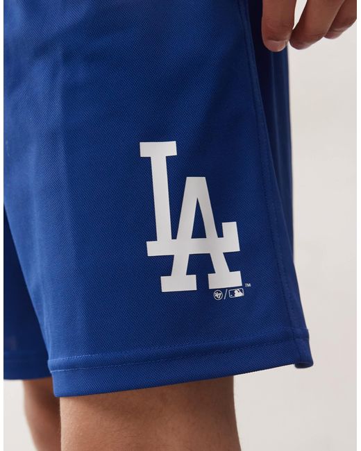 La dodgers - short à logo imprimé - bleu/blanc '47 pour homme en coloris Blue