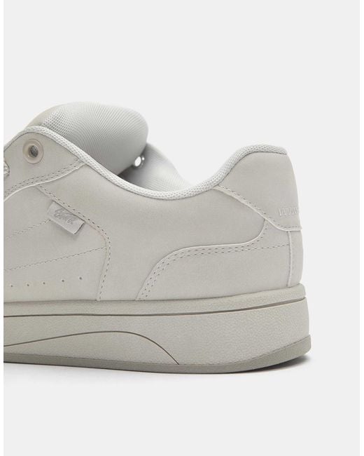 Pull&Bear – stwd – skater-sneaker in White für Herren