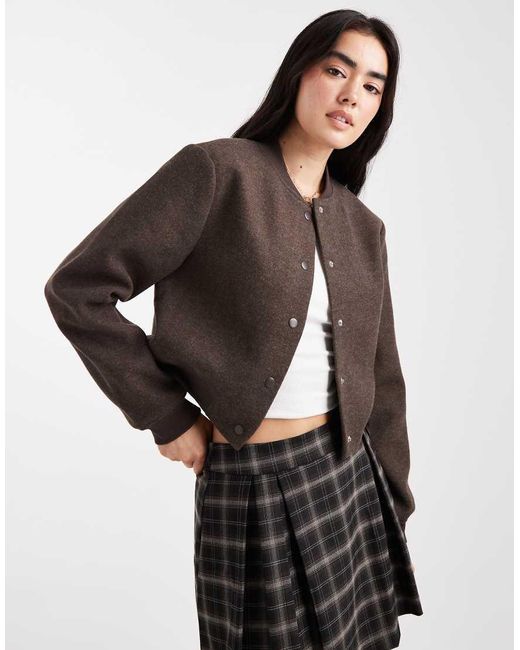 Vero Moda Black Bomber Jacket