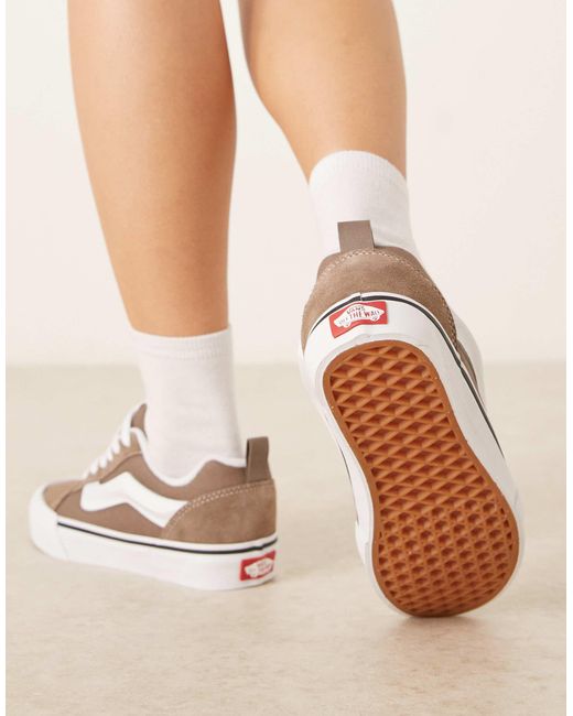 Vans Natural – knu skool colour theory – sneaker