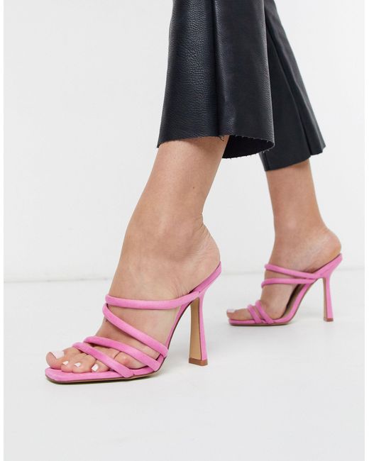 ALDO Pink Arianna Strappy Heel Sandal
