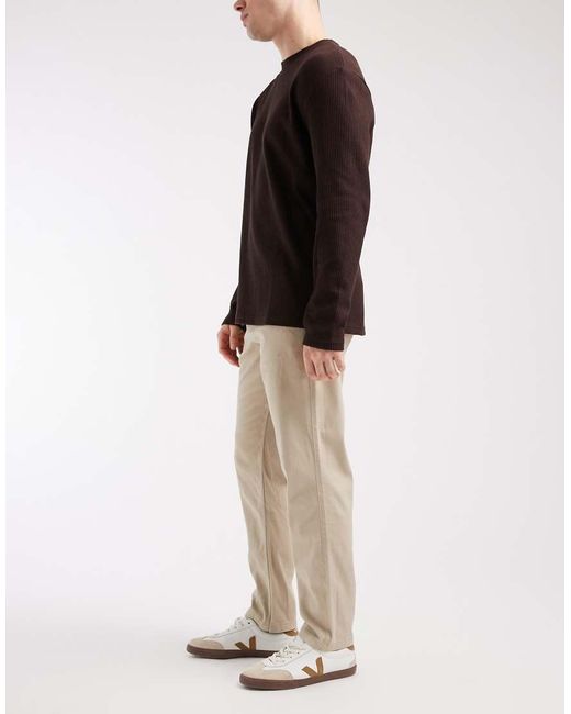 Jack & Jones Natural Ollie Regular Chinos for men